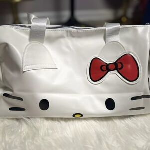 Hello Kitty Duffle Bag, Hello Kitty Travel Bag, Cat Bag